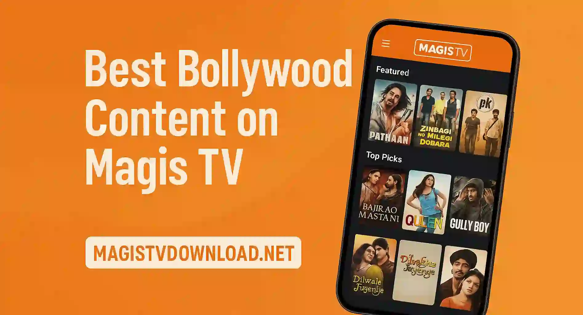 Best Bollywood Content on Magis TV