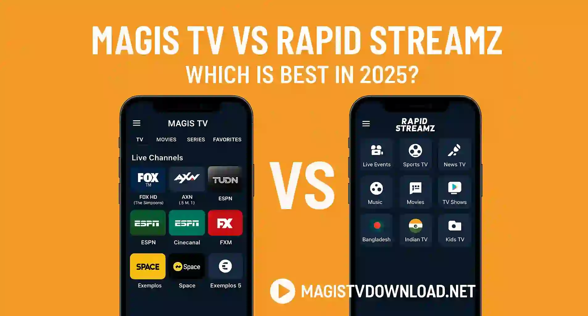 Magis TV vs Rapid Streamz | Which is Best in 2025?